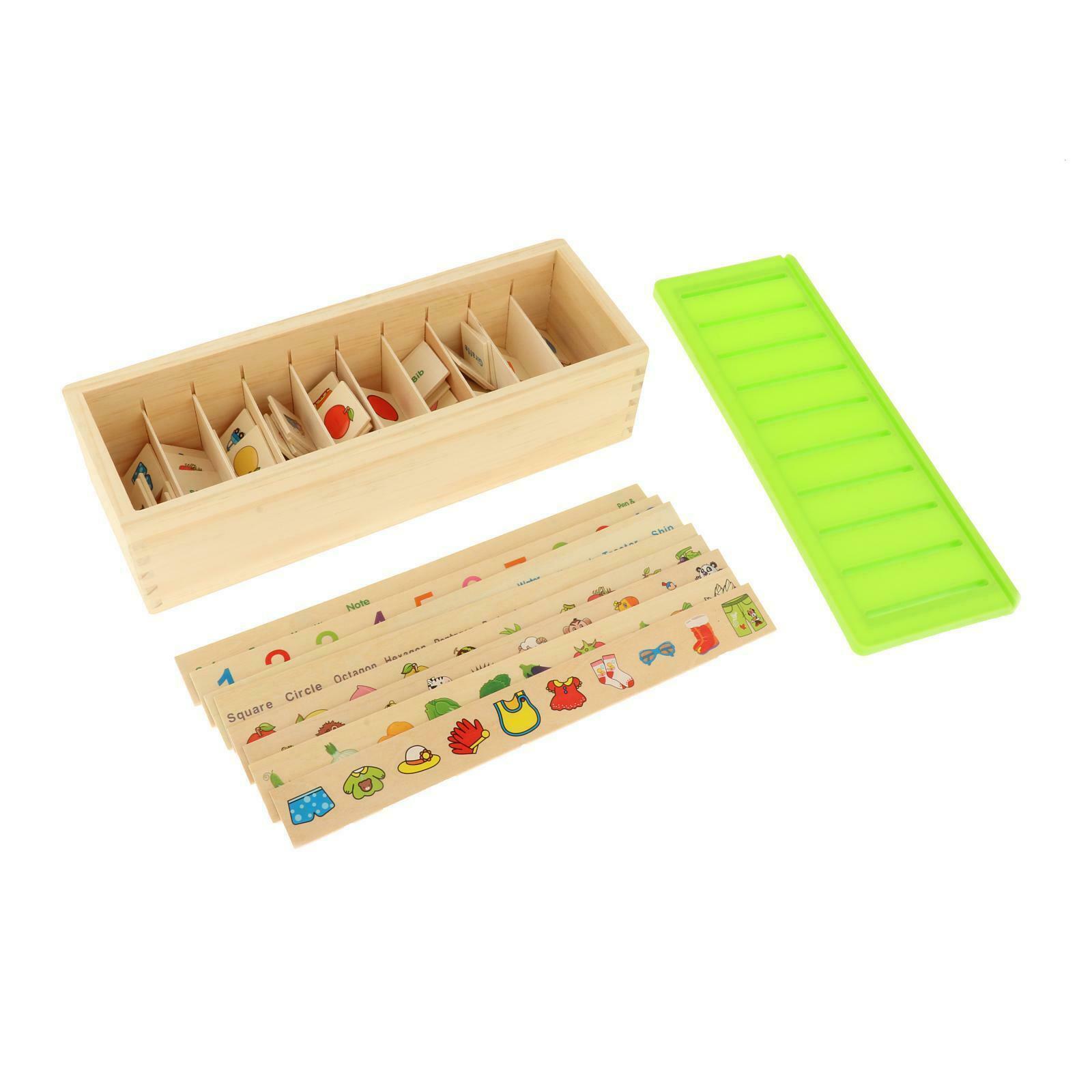 Wood Puzzle Sorting Toys Educational Toys Fine Motor Skills Birthday Gift