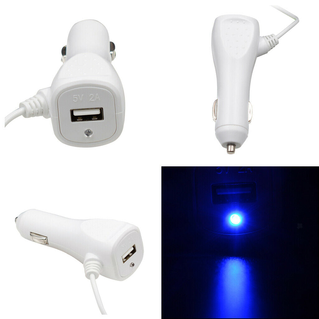 12V-24V Car Lighter Socket Charger 5V 2A USB + Android Interface for Phone