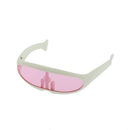 1 Pc Dog UV Protection Windproof Goggles Sunglasses Pink Reflections