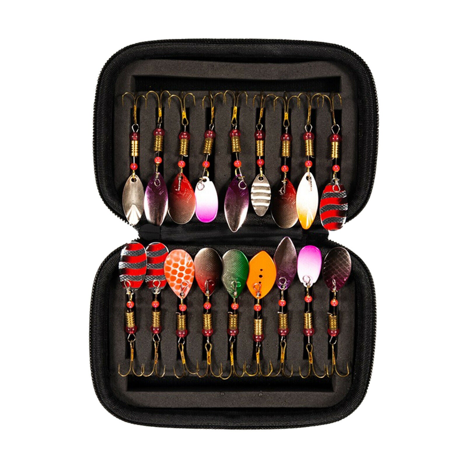 Fishing Spoons Lure, Fishing Lures Baits Lifelike Fishing Lures Set Colorful