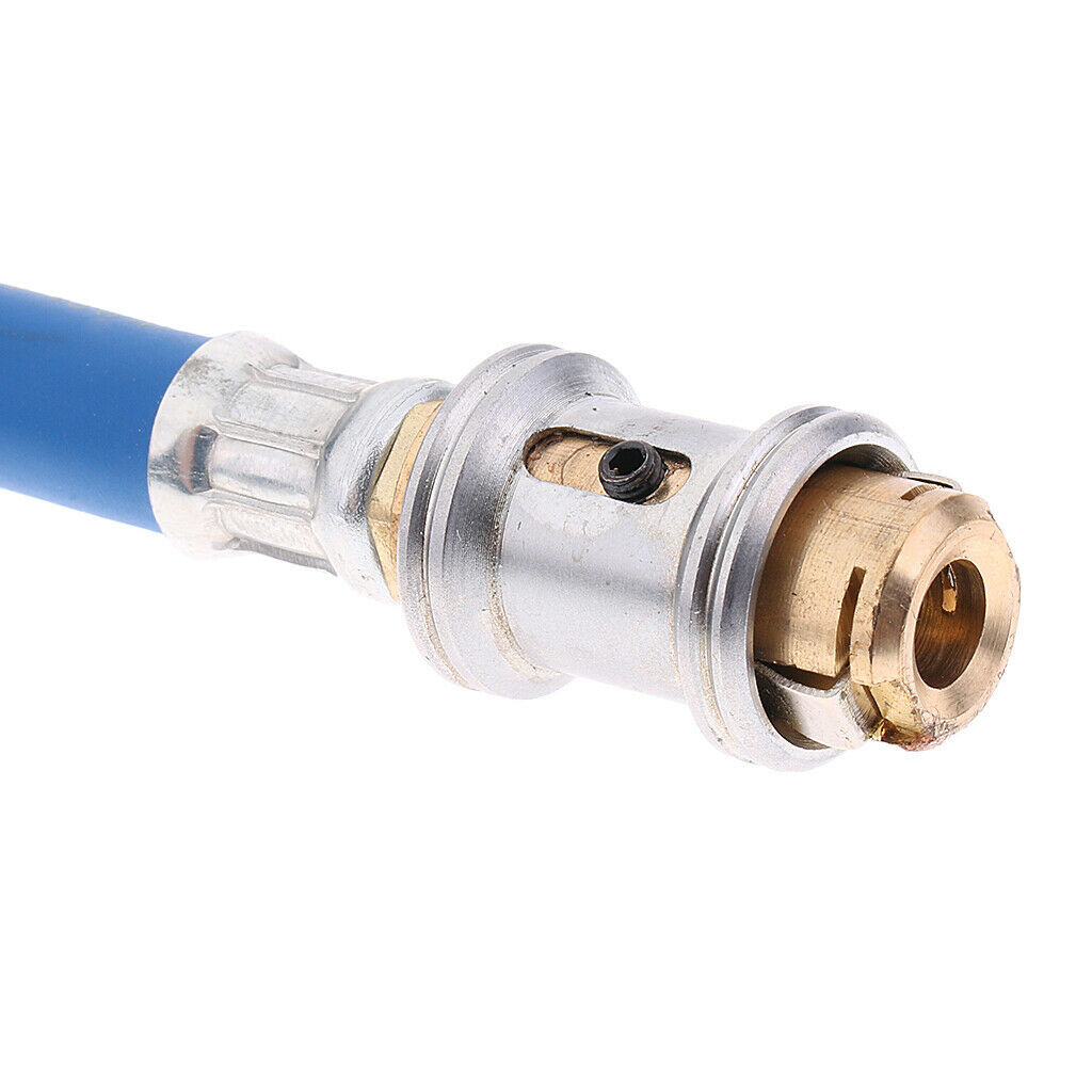 Car Air Tire Pressure Filler Fill Inflator Gauge Chuck Compressor Hose Tool