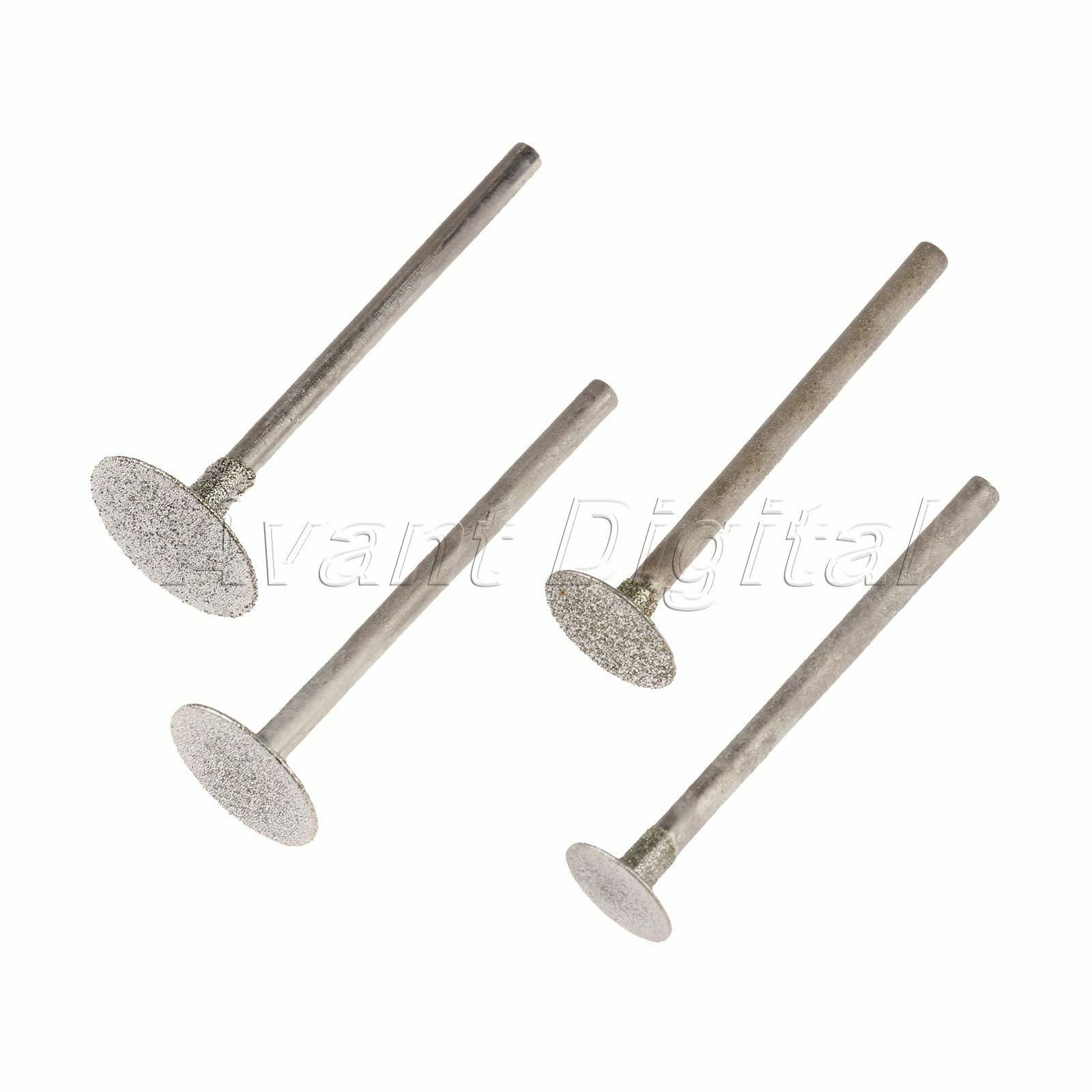 10-16mm Ultra-Thin T Head Carving Jade Stone Metal Grinding Drill Bits Kit 4pcs