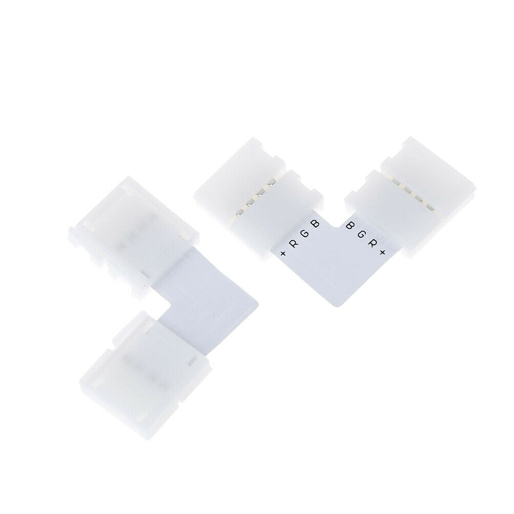 5PCS Soldering LED Strip Corner Connector 2PIN L Shape Corner Connector t.l8
