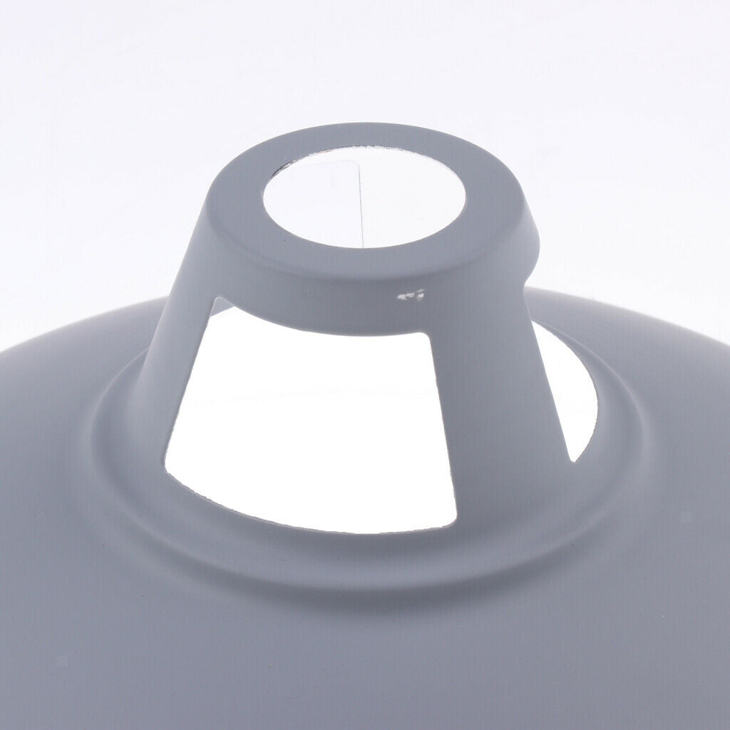 Industrial Retro Iron Pendant Lamp Shade for Corridor Cafe Bar Grey