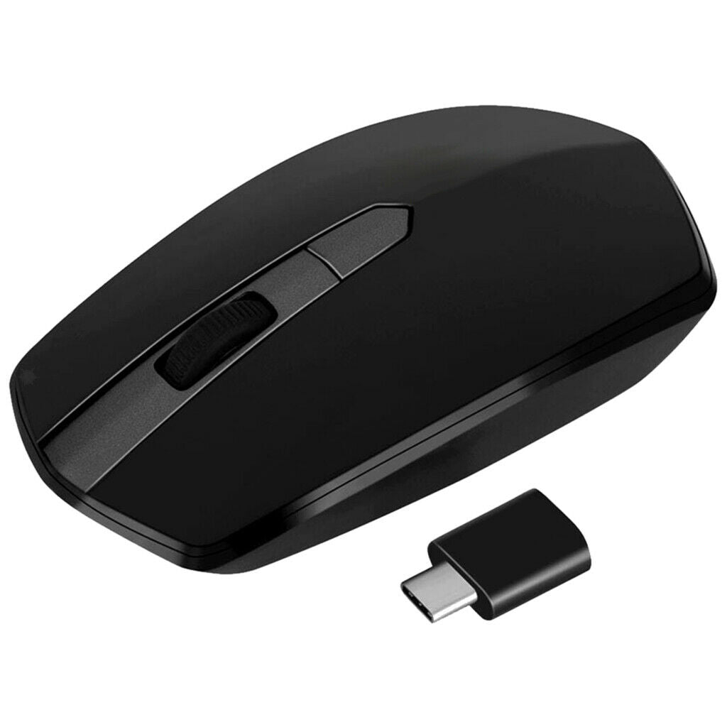 Wireless Gaming Mouse Rechargeable Silent Optical Mice with Type C Receiver