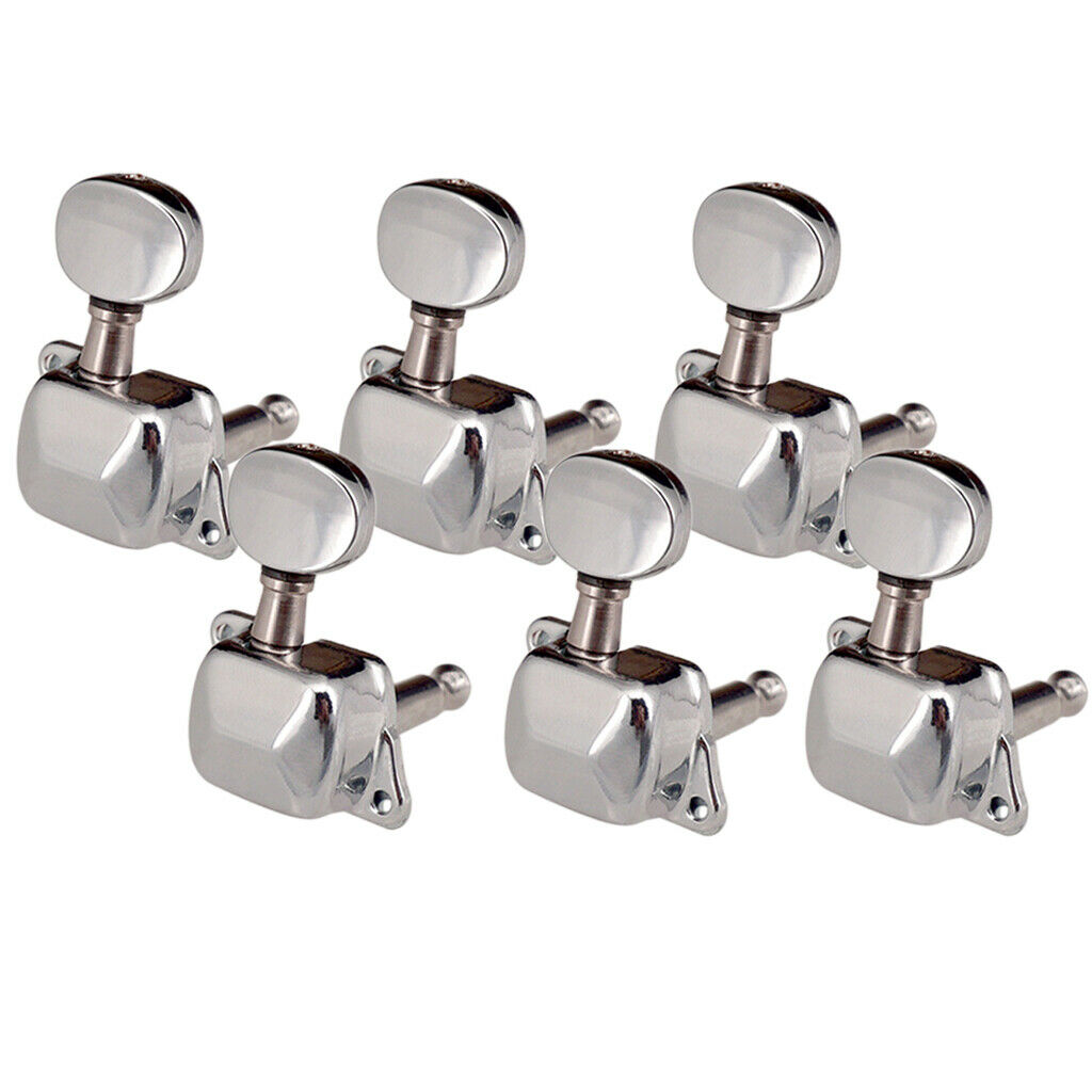 6r semi-closed guitar tuning peg machine heads for acoustic electric guitar
