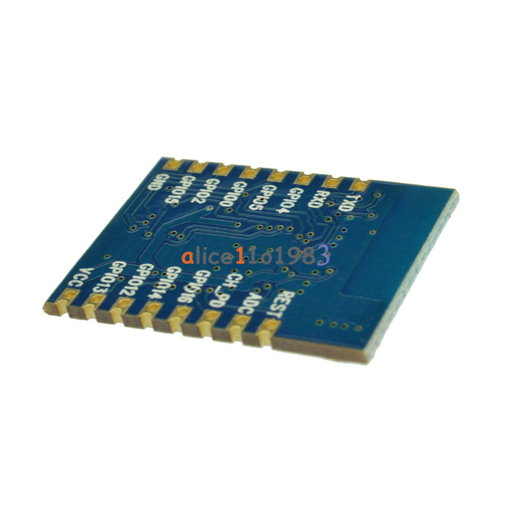 2PCS ESP8266 Esp-07 Remote Serial Port WIFI Module+ IO Adapter Plate Expansion