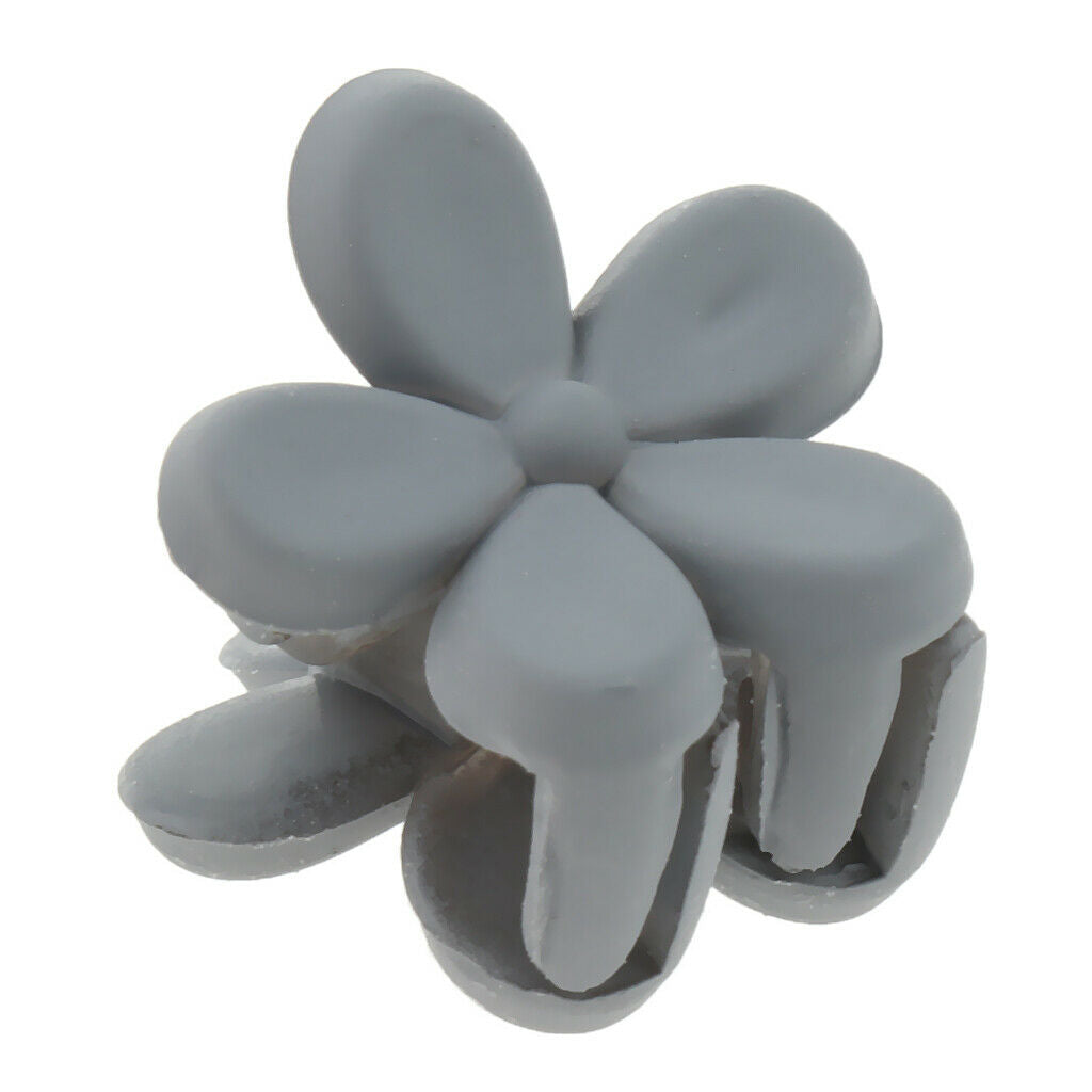 Women Hair Claw Grip Girls Hair Jaw Hair Clips Accessories Grey