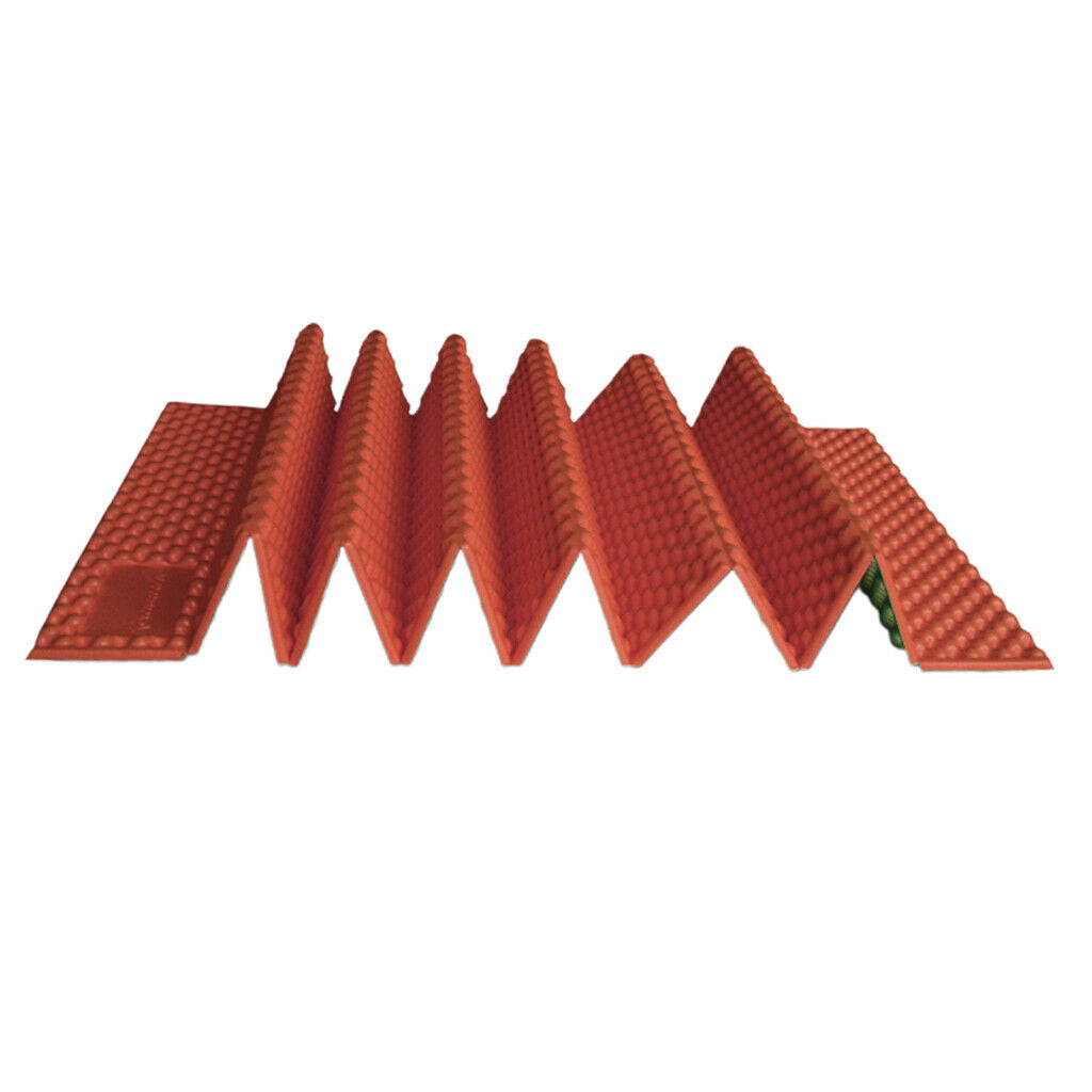 Sleeping Pad Full Mat Camping Mattres Compact Folding Sleeping Tent Orange