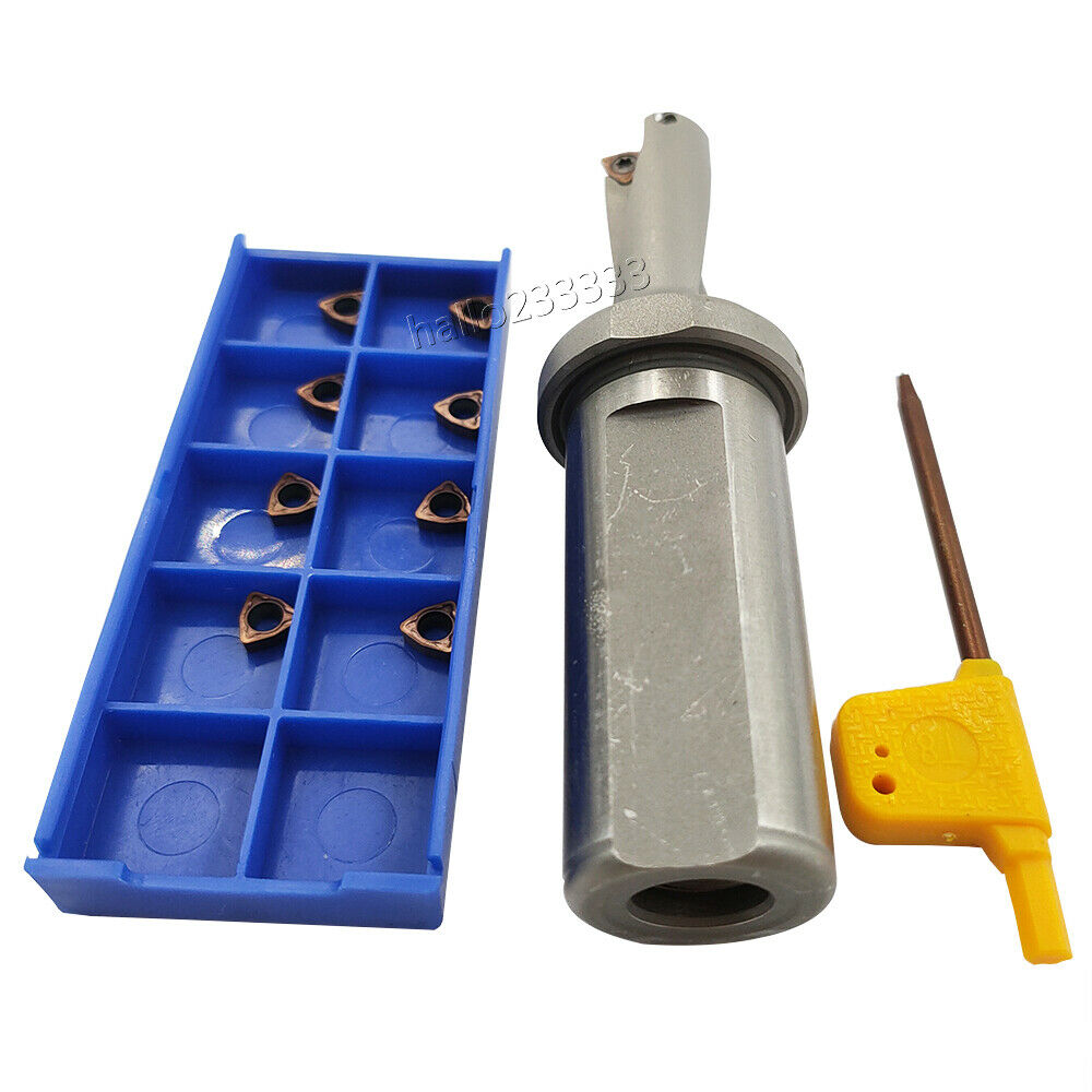 WPD160-25-2D U drill indexable drill 16mm C25-2D + WCMT030208FN ACZ330 insert