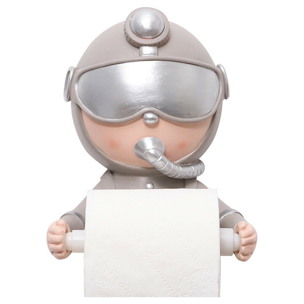 Creative Cute Diver Toilet Paper Holder Home Tissue Towel Stand Rack Hanger