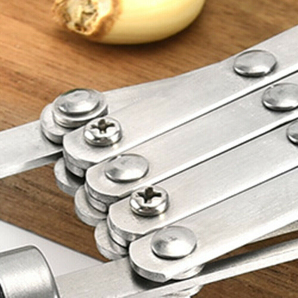 5 Wheel Pastry Cutter Stainless Steel Pizza Slicer Multi-Round Dough Roller