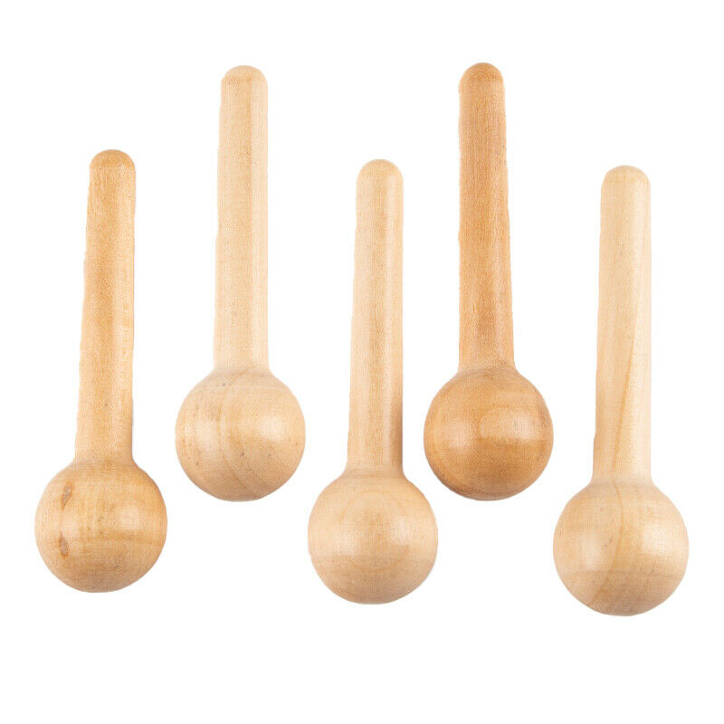 20Pcs Mini Wooden Salt Kitchen Cooking Spoons Sugar Salt Honey Coffee Tea Sp Kt