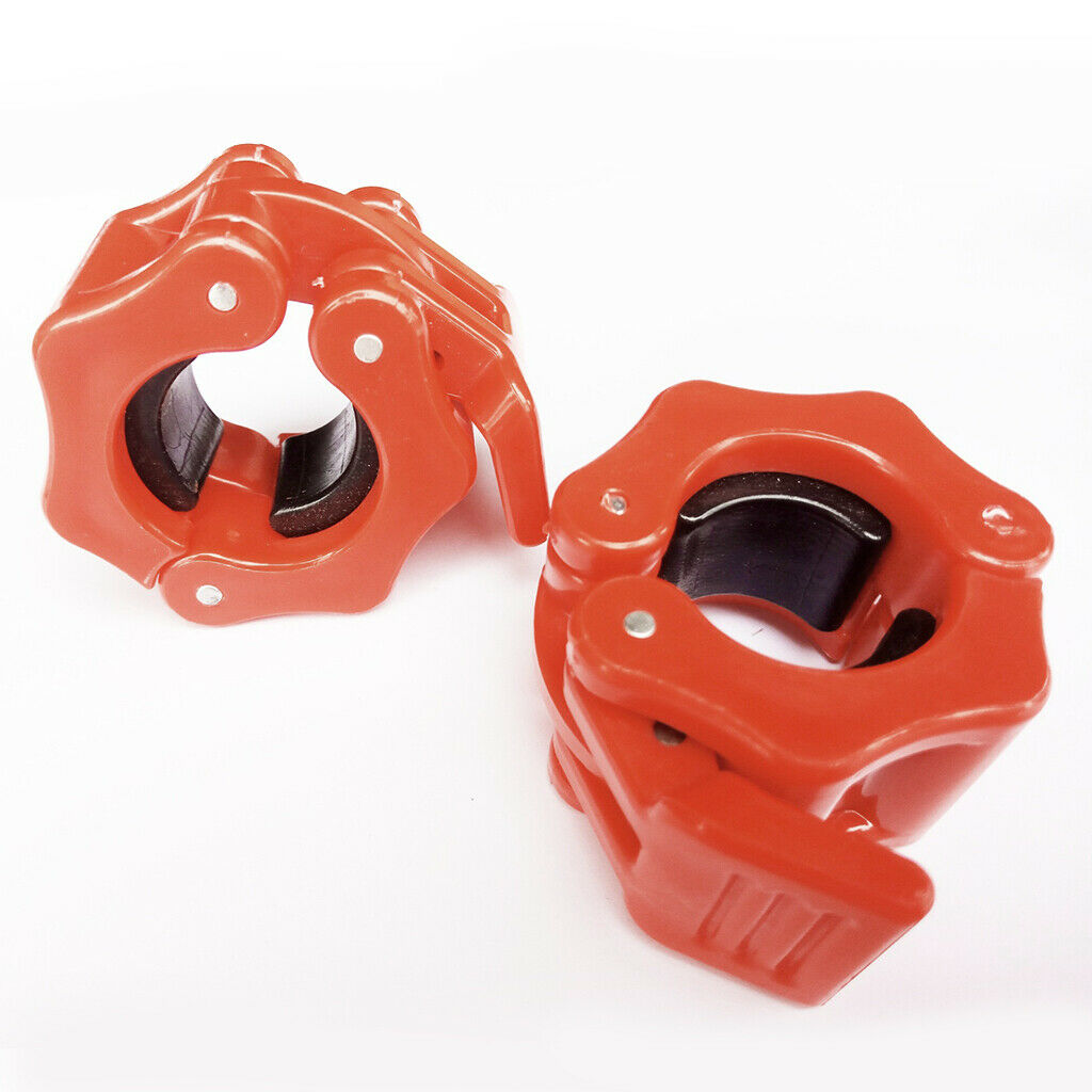 Durable Dumbbell Clamp Collars Barbell Lock Fitness Gym Weightlifting Bar Clips