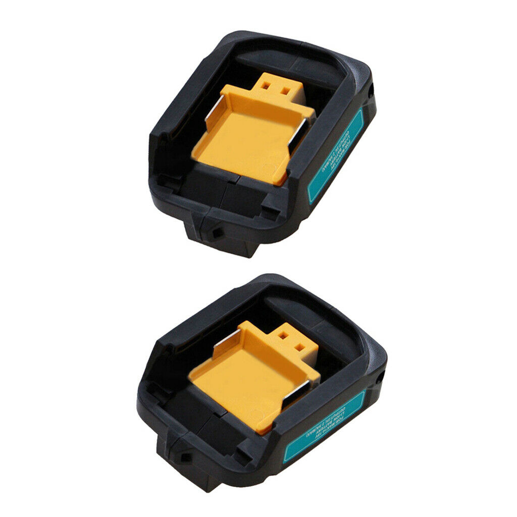 2x USB charger adapter For all 7.2V ~ 18V tool batteries BL1430 BL1815