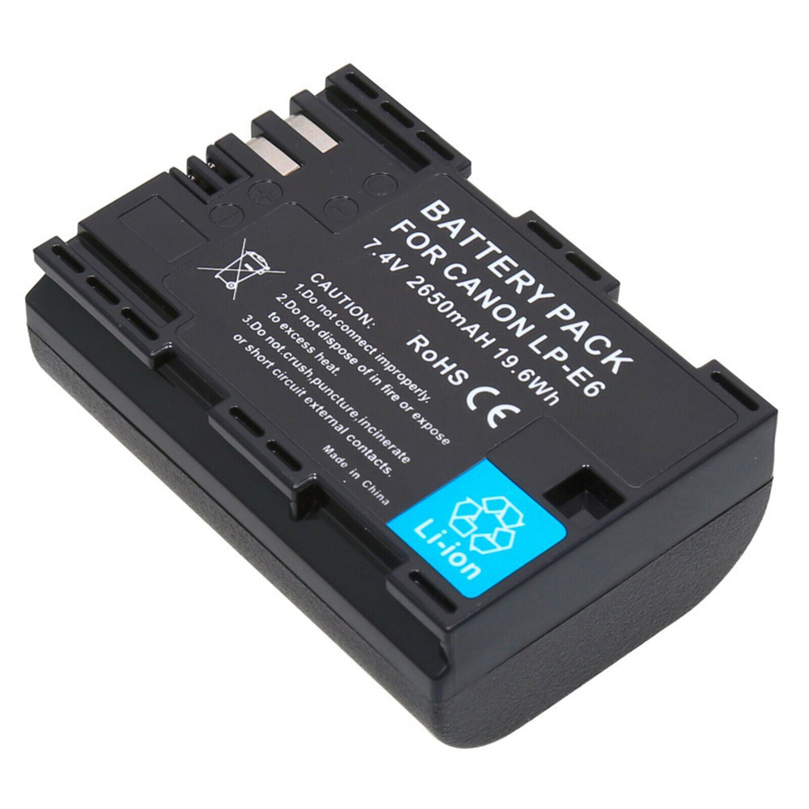 2450mAh LP-E6N Camera Battery Rechargeable for Canon EOS 5D/5DS/5DS R SLR