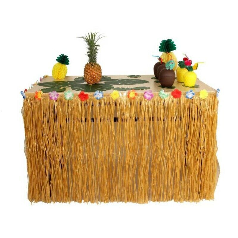 Hawaiian Palm Leaf Hibiscus Decor Luau Party Supplies Birtay Decorations, SuQ5I7
