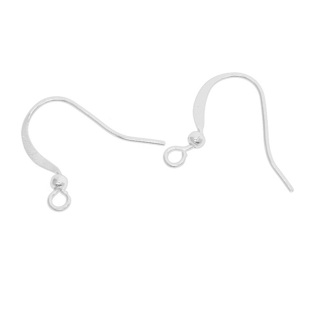 Results Hanger Earring Cable Cord Del Dot Plated White K Of 100 Pieces White