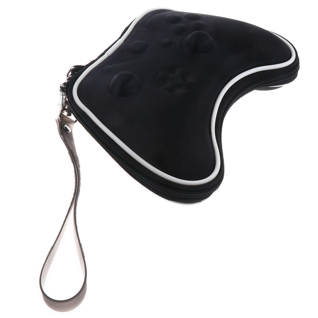 Portable Hard Protective Case Bag Zipper Pouch for Xbox One Controller Black
