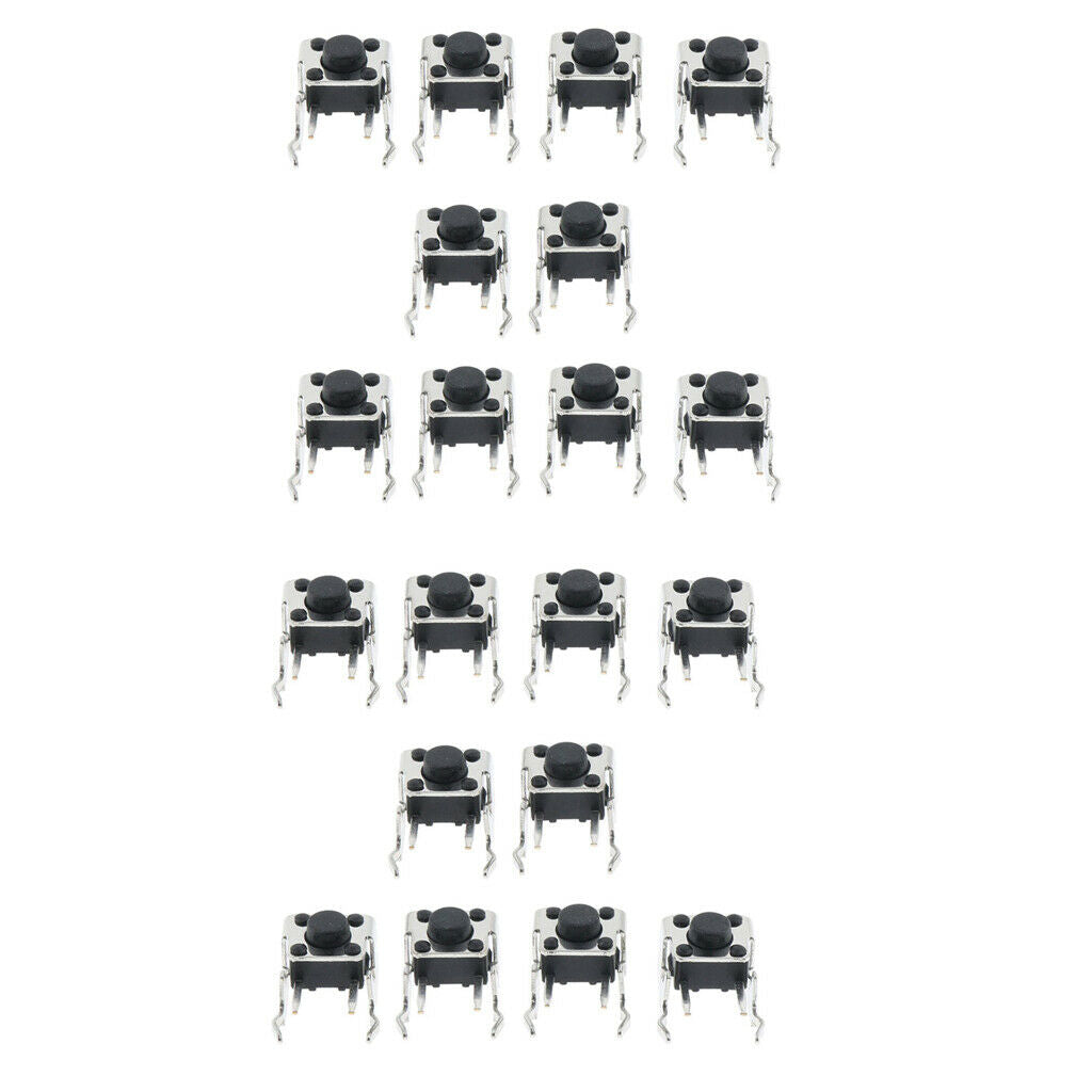 20x LB/RB Tactile Switch Bumper Button Replace Part for   Controller