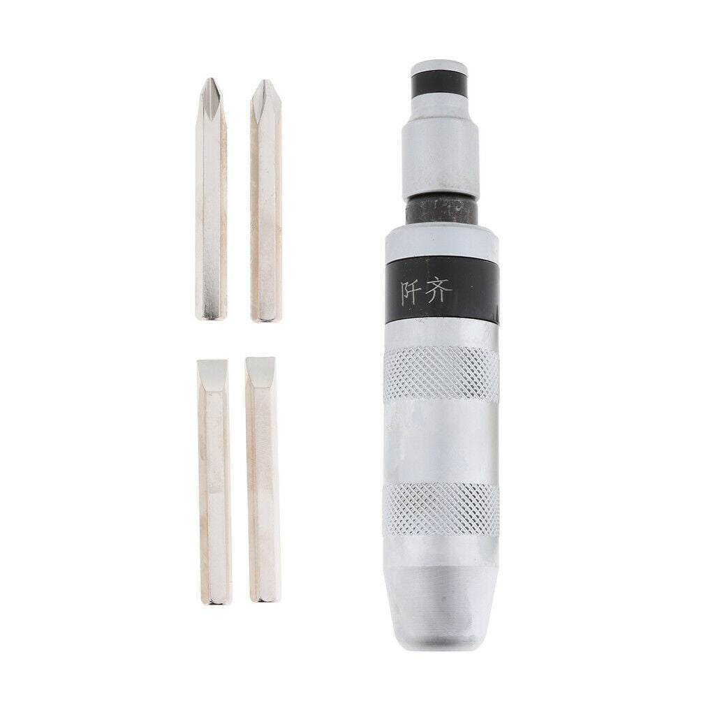 Ratcheting Impact Screwdriver Set with Storage Case