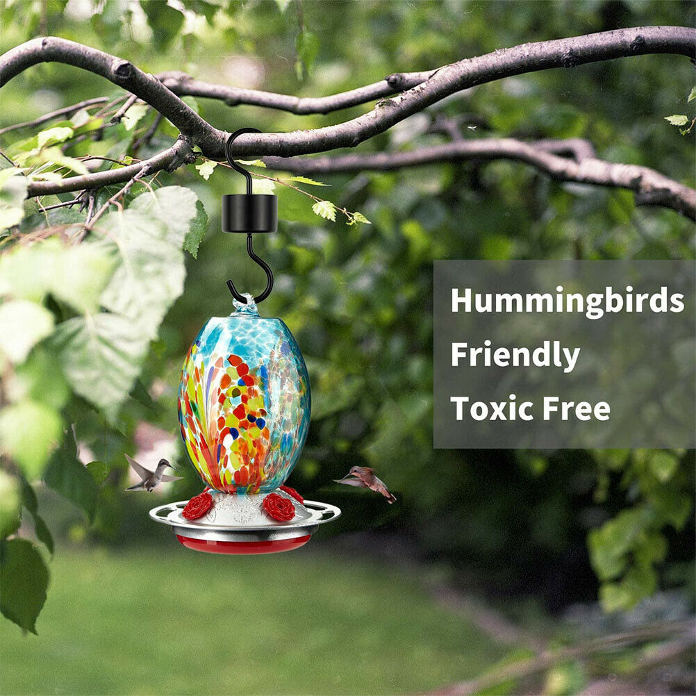 2Pc Anti Formicidae Ant Guard Hook for Hummingbird Food Water Feeder w/Brush Kit
