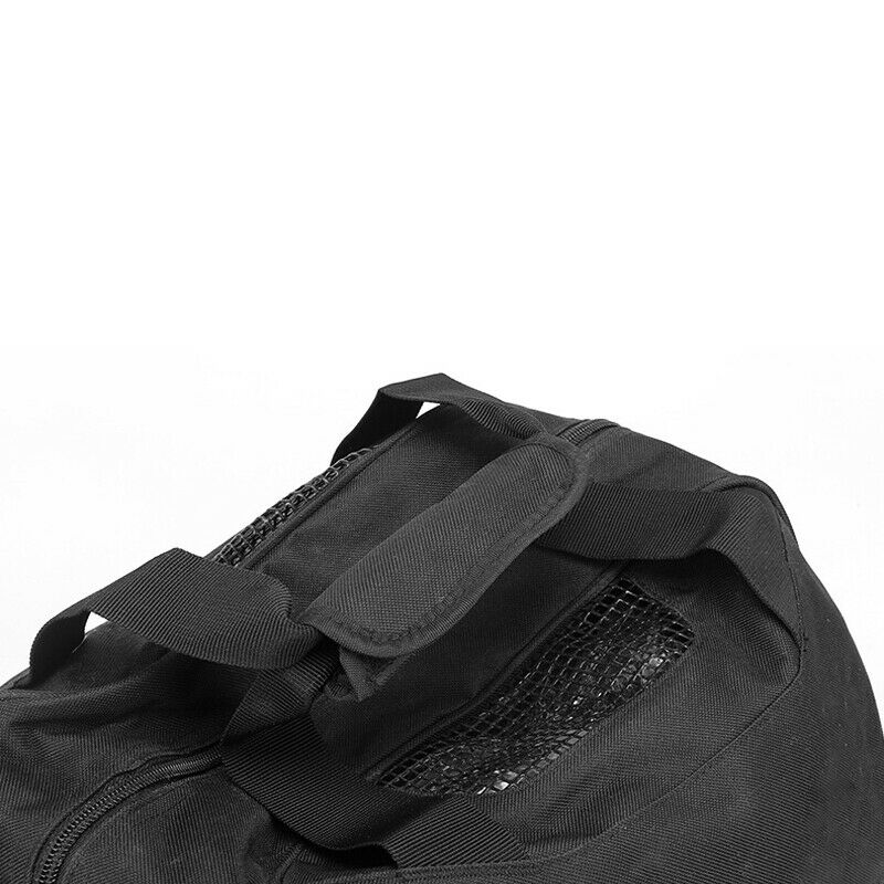 Black Motorcycle Bike Riding Helmet Bag Waterproof Handbag Travel Storage Pack