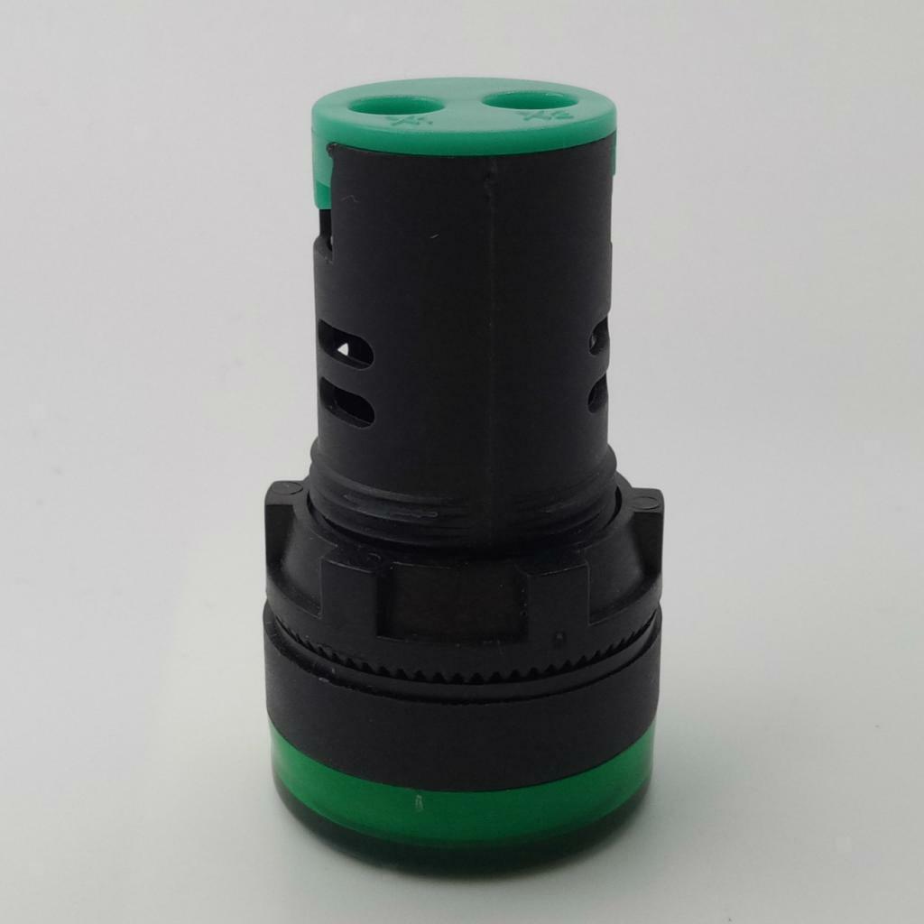 3X 22mm 220V AC LED Signal Indicator Light Lamp Red Green Yellow