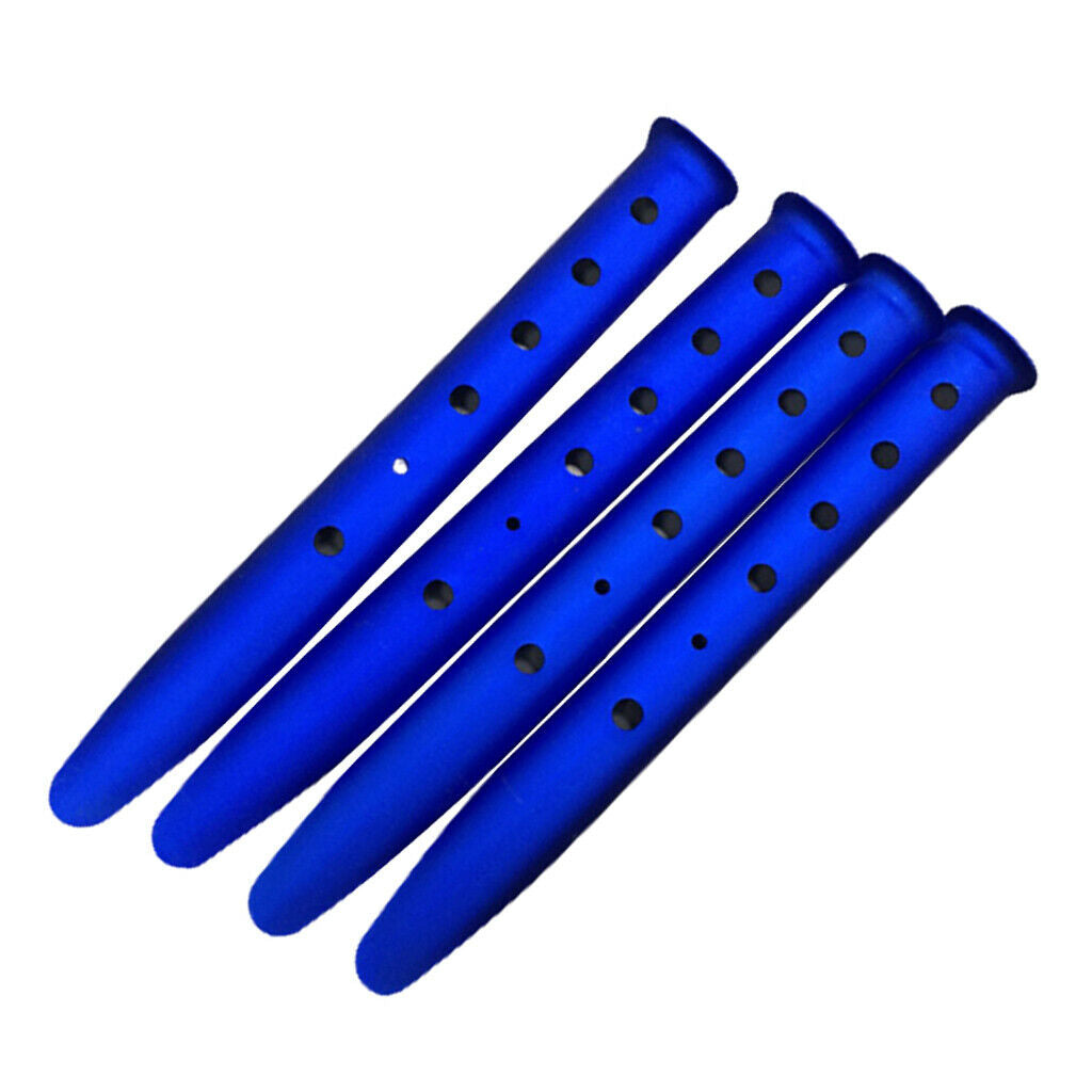 5pcs Orange Metal Ground Nails Pegs Stakes for Camping Hiking Trip 31cm
