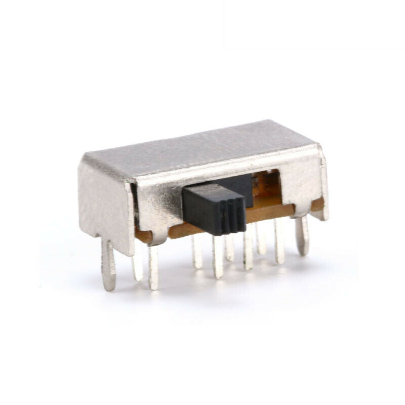 20pcs SK-23D07V(2P3T)G4 Slide/Toggle switches 8 feet 3 gears Handle 4mm