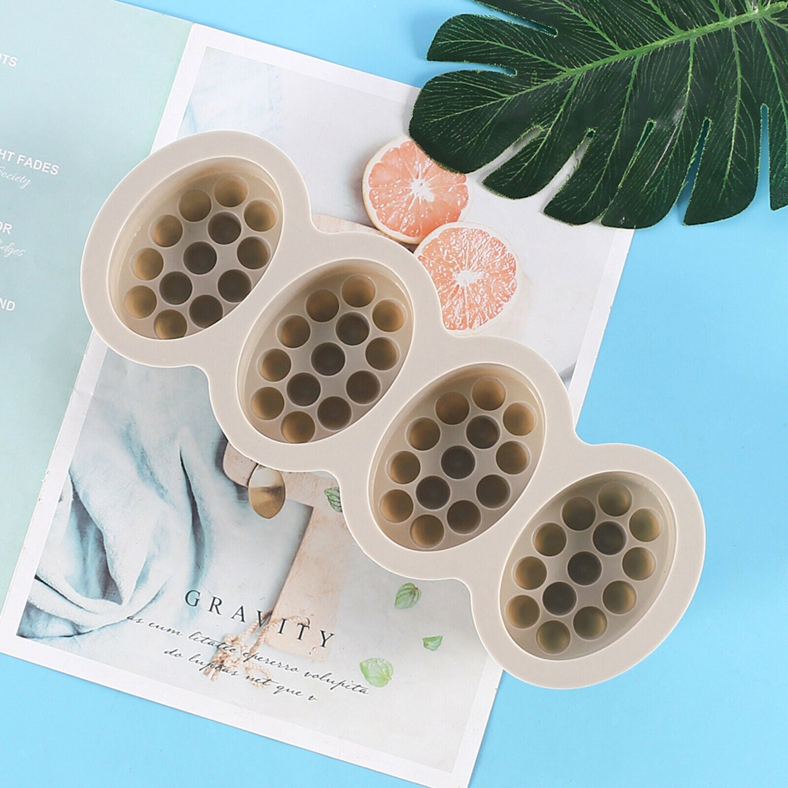 Silicone Soap Mold Handmade Soap Mold Nonstick for Soap Making DIY Craft