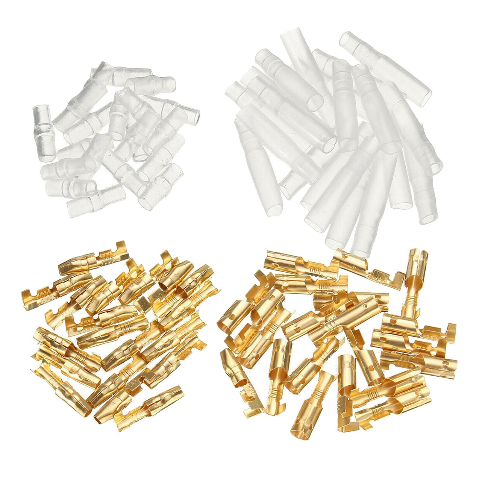 400x Car Motorcycle Waterproof Electrical 4mm Wire Connector for Truck Bike