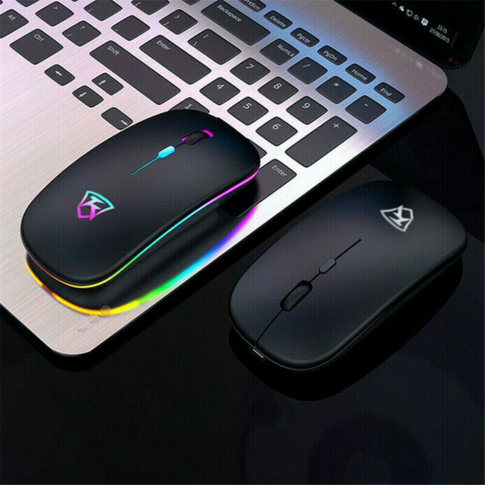 Rechargeable 2.4G 1600DPI Wireless Mouse Silent Optical Mice For PC Laptop Pro