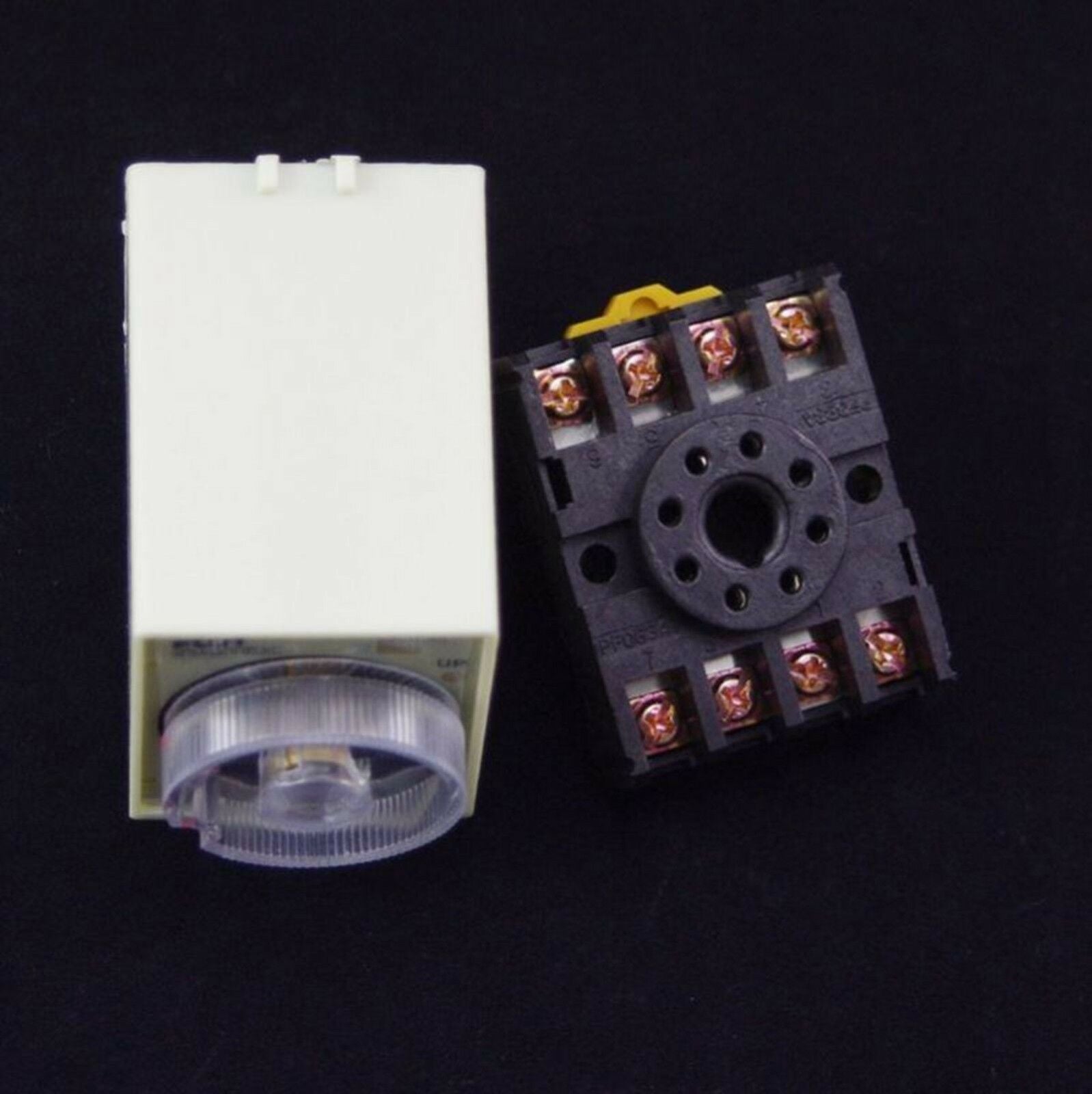 220VAC Power off delay time ST3PF relay 0-10 seconds with Socket base PF083A