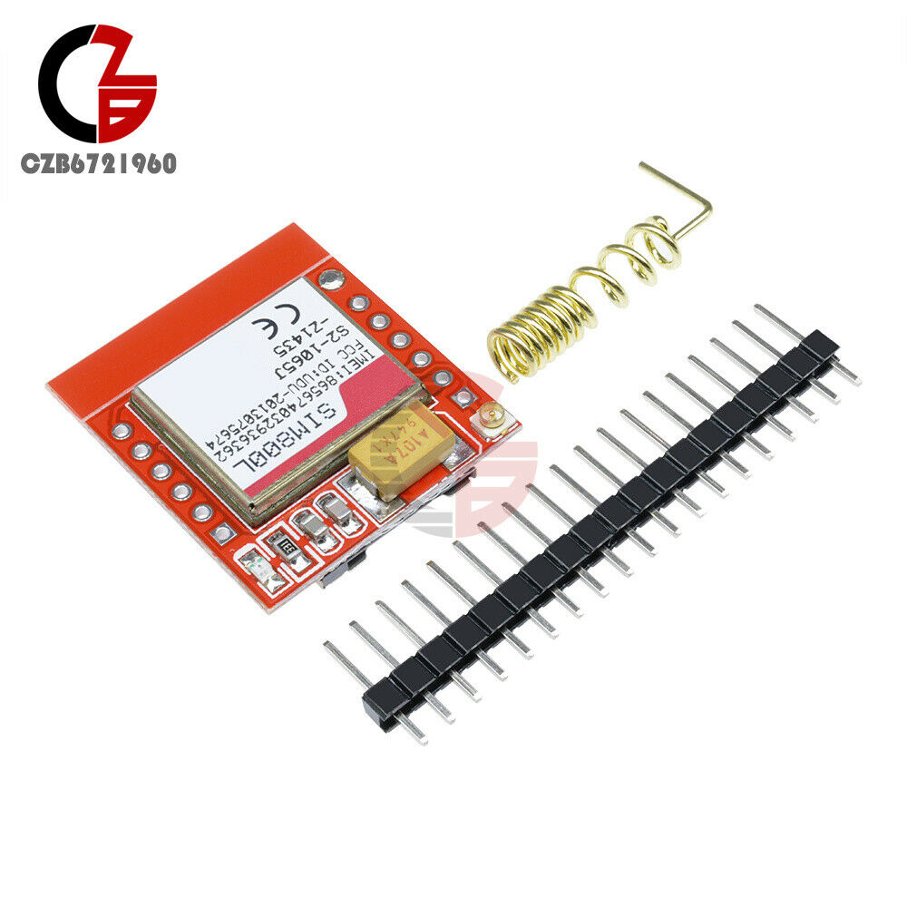 10PCS Smallest SIM800L GPRS GSM Module Card Board Quad-band Onboard TTL Port CZ