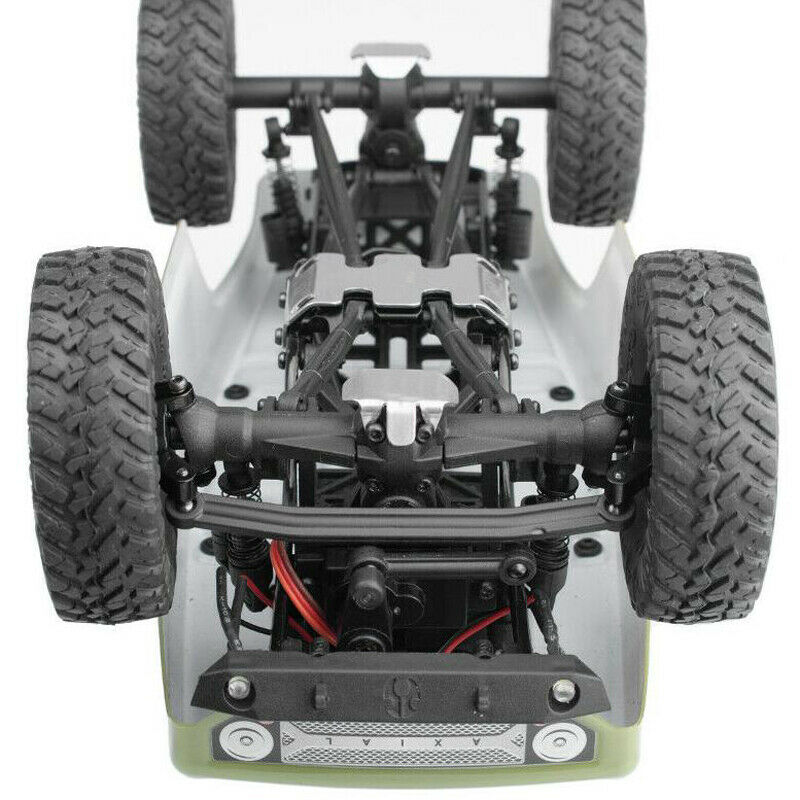 For Rcing Axial SCX24 AX90081 Stainless Steel Axle Skid Plate Guard setProtector