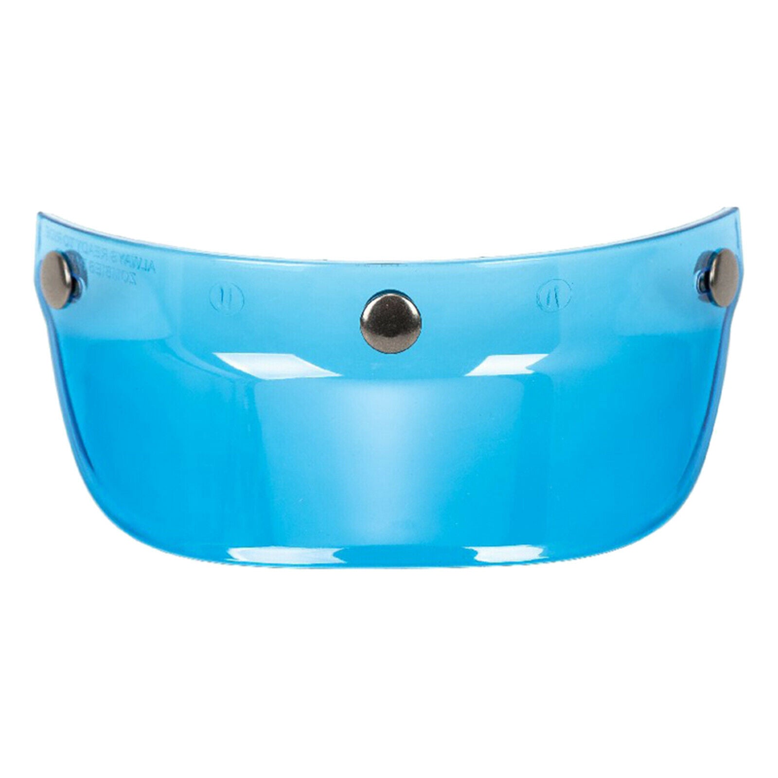 Set of 3 Helmet Peak Shield Retro Sun Shade Shield Replacement w/ 3 Snap