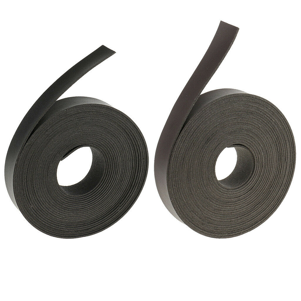 2x 5 Yards Straps Tapes Synthetic Leather Roll Bag Diy Crafts Stitching Pouch