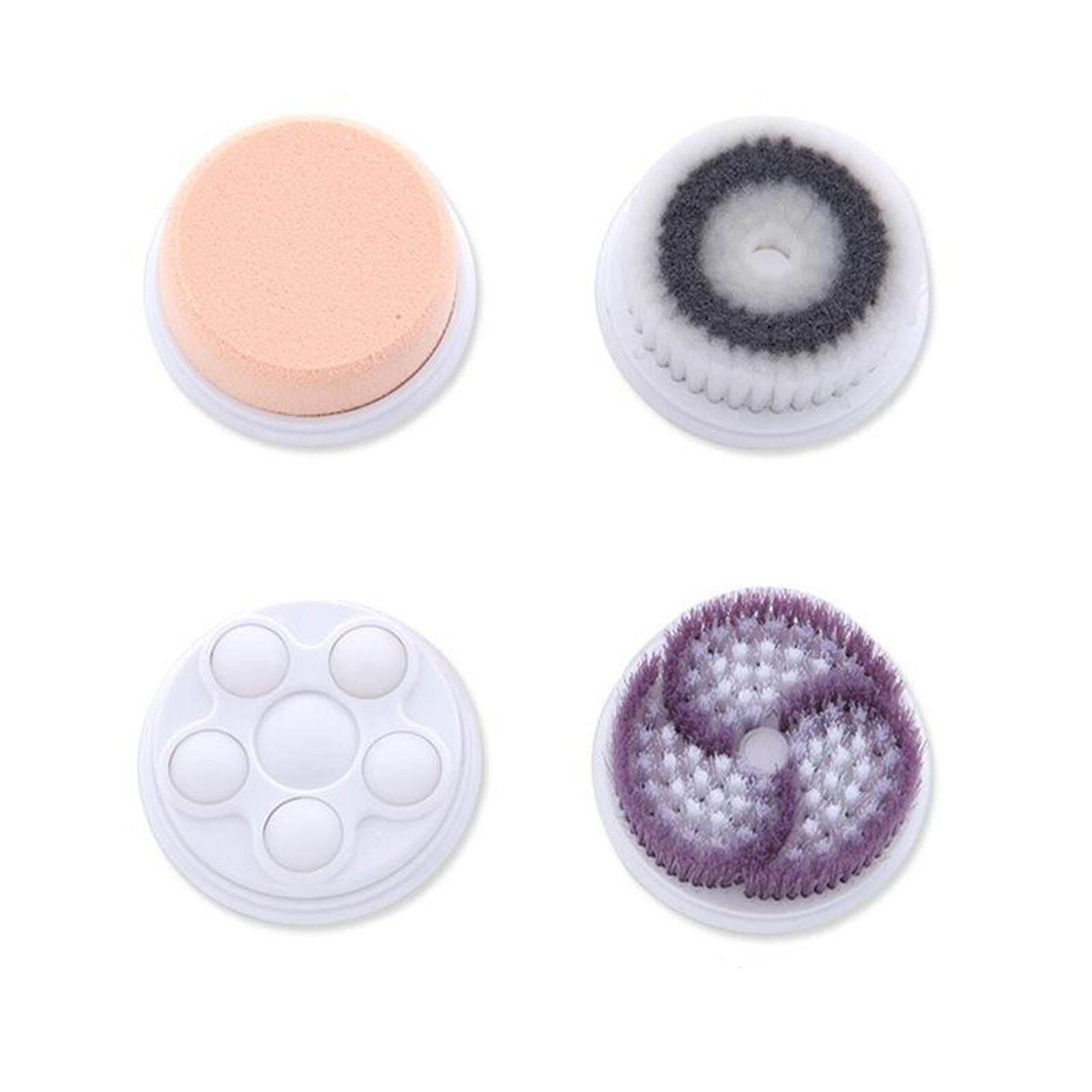 4 in 1 Electric Face Cleansing Brush Facial Skin Deep Cleaning Care Massager