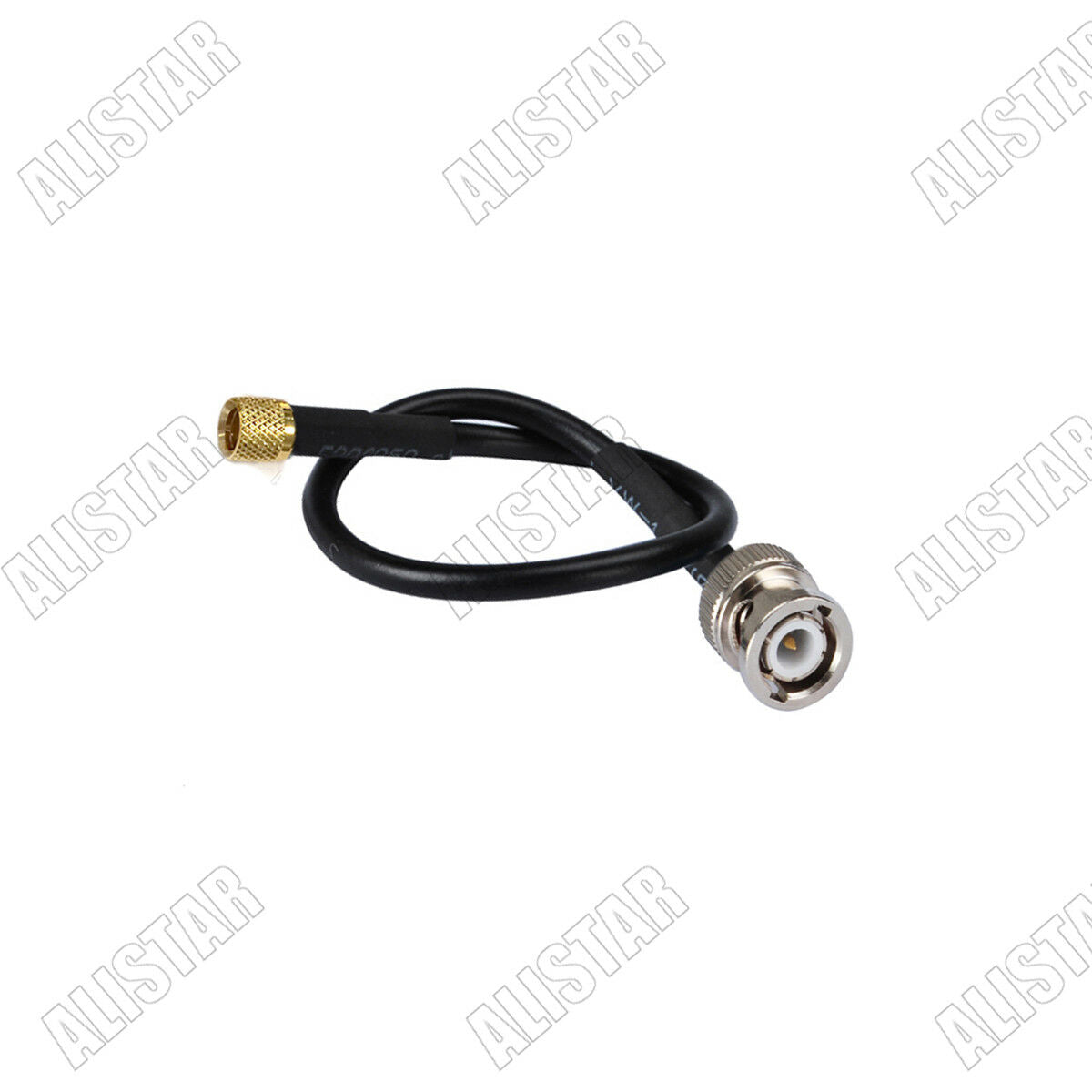3FT L5 Microdot 10-32UNF Male Plug to BNC Male Pigtail Cable RG174 Flaw sensor