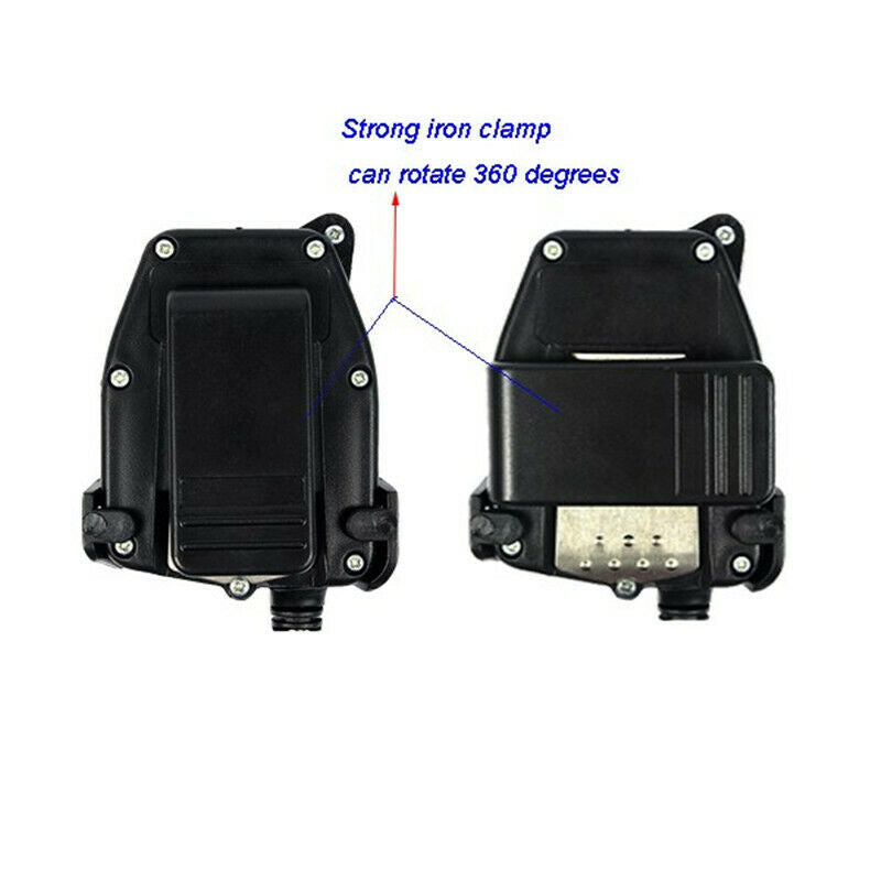 Waterproof PTT Cable for Radio Walkie Talkie GXT LXT Alan Midland Line Plug