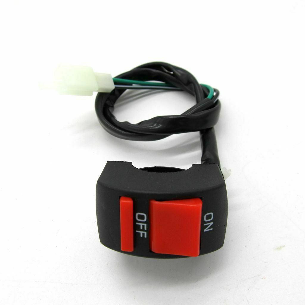 7/8 "22mm Handlebar Headlight Knob On Off Switch Motorcycle Bicycle ATV