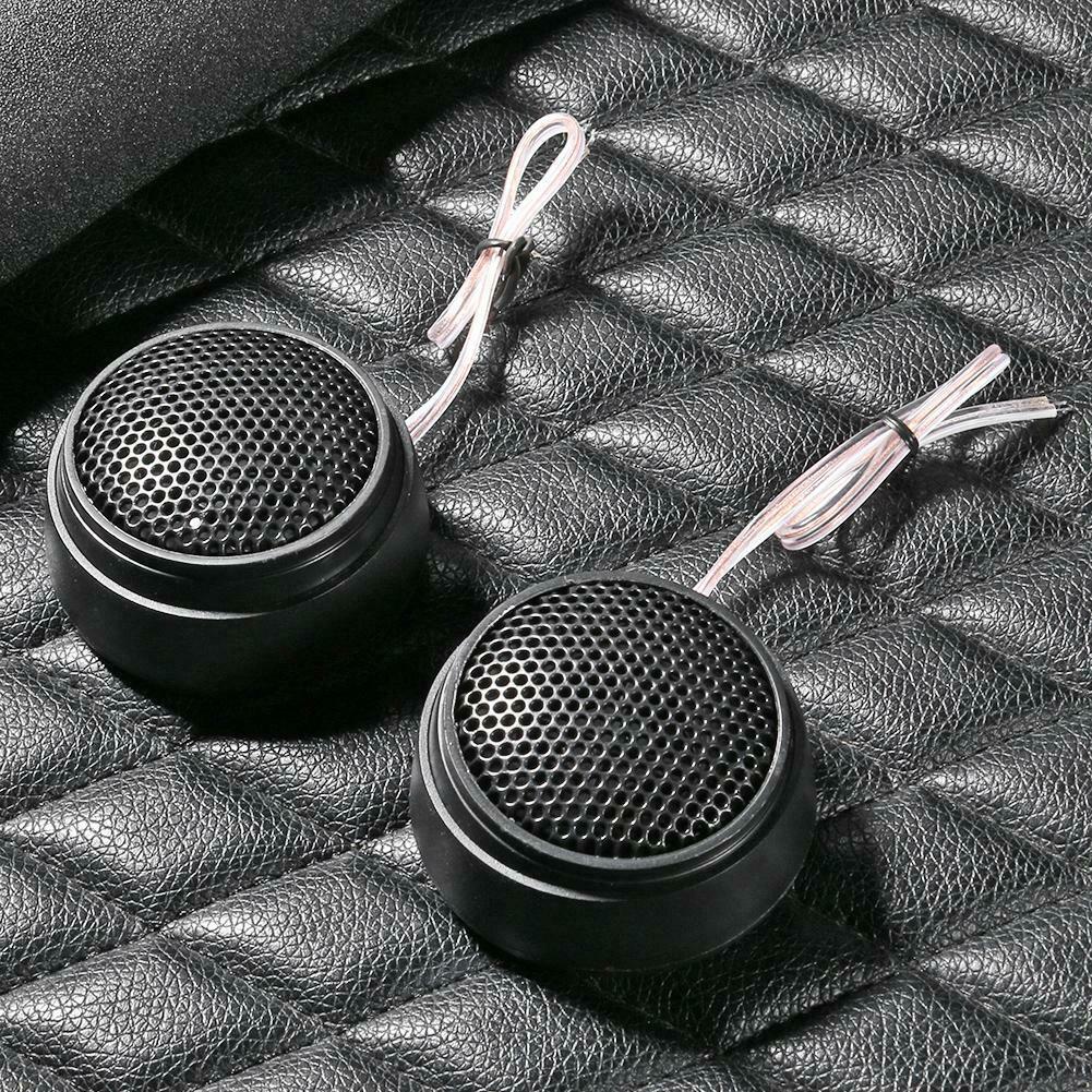 1 Pair Car Dome Tweeter Speakers 98dB 100W Super Power Audio Loudspeakers @