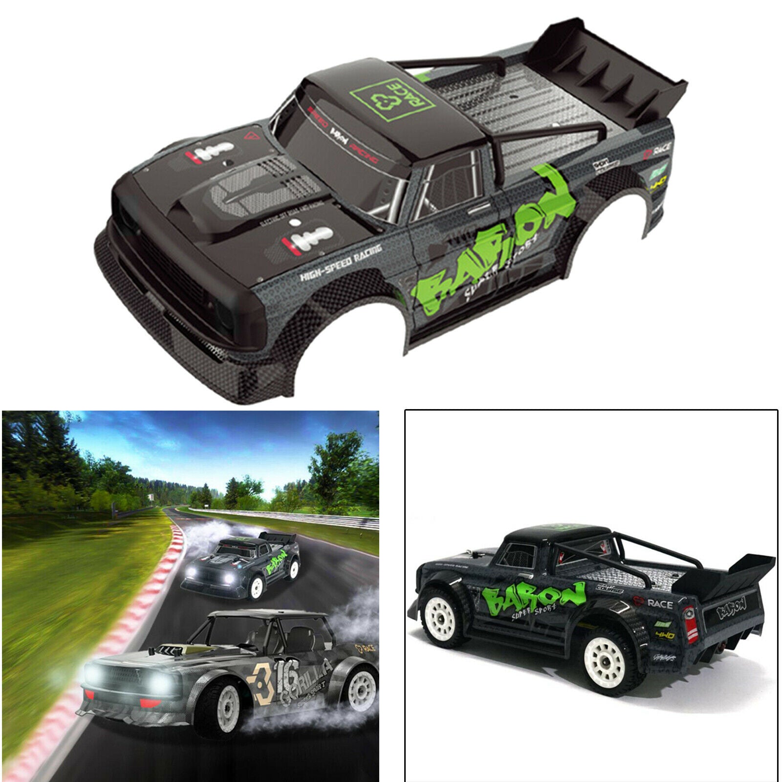 Body Shell Cover for SG-1603 1:16 Scale RC Rally Car DIY Upgrade Parts