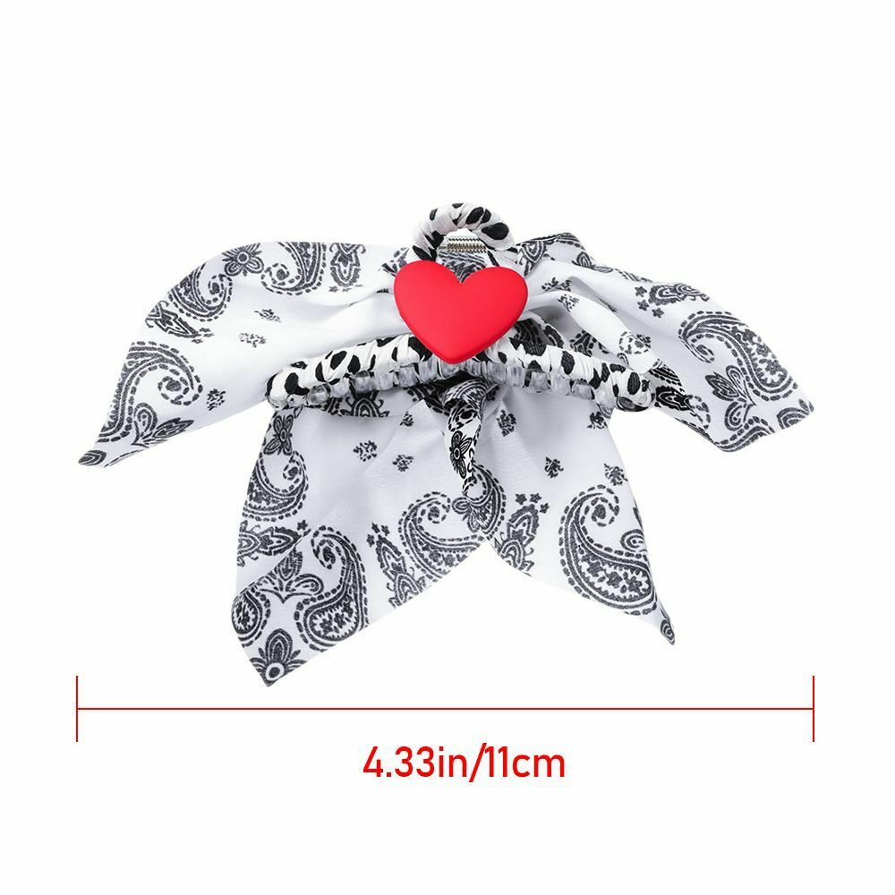 Tools Hairstyle Hair Clips Big Heart Hair Claws Barrettes Chiffon Hairpins