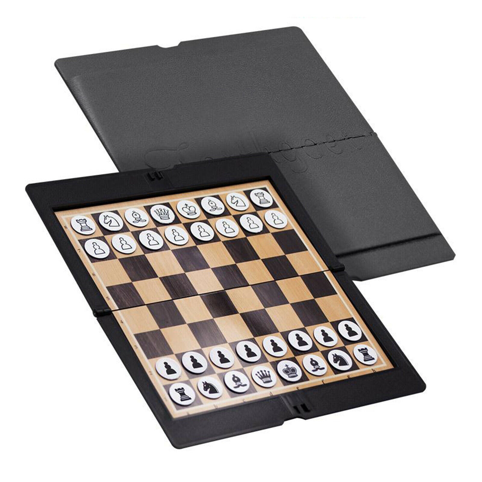 Foldable Chessboard Mini Chess Set Chess Board Game for Camping Family Game