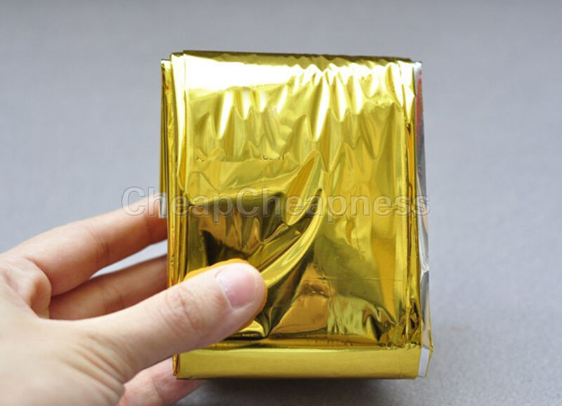 Emergency Solar Space Blanket Survival Safety'First-Aid Insulating Mylar Ther Tt