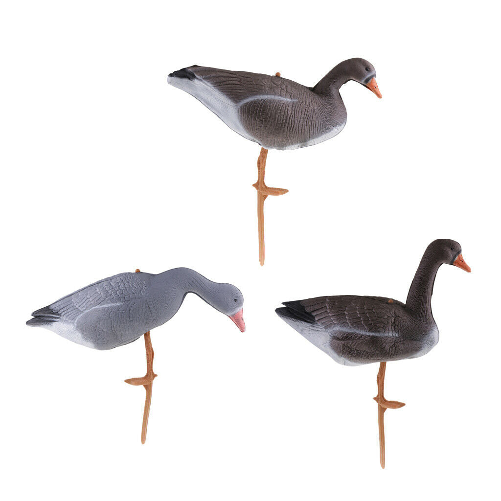 Full Body Goose Hunting Decoys Decoying Lawn Ornaments Decors Resting Goose