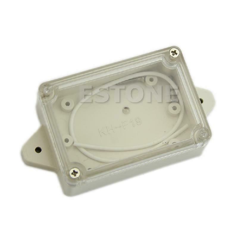 Plastic Waterproof Cover Clear Electronic Project Box Enclosure Case 85*58*33MM