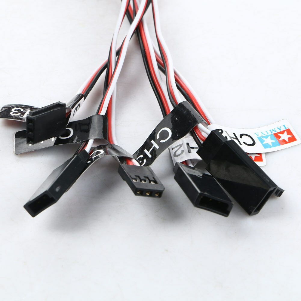 12 LED Light System Kit Smart Simulation Flash Lights for 1/10 RC Car Truck New